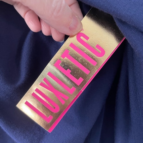 Lilly Pulitzer Luxletic Areli Pullover Navy - Picture 12 of 14